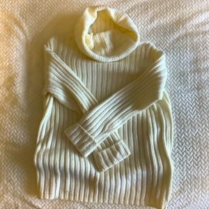 Divided Sweater Dress